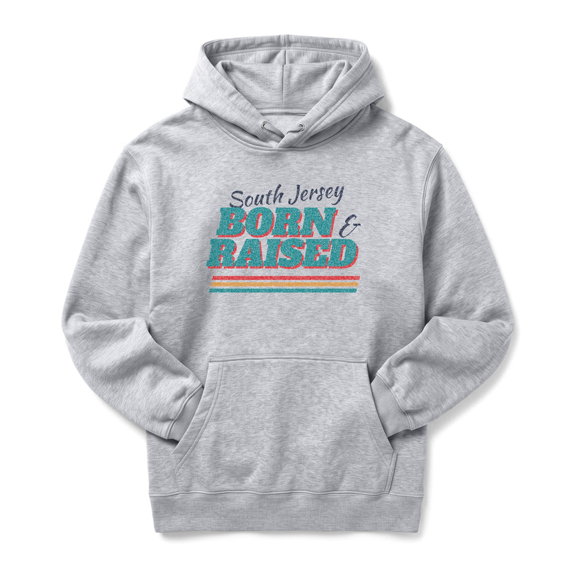 Born and Raised South Jersey Retro Hoodie