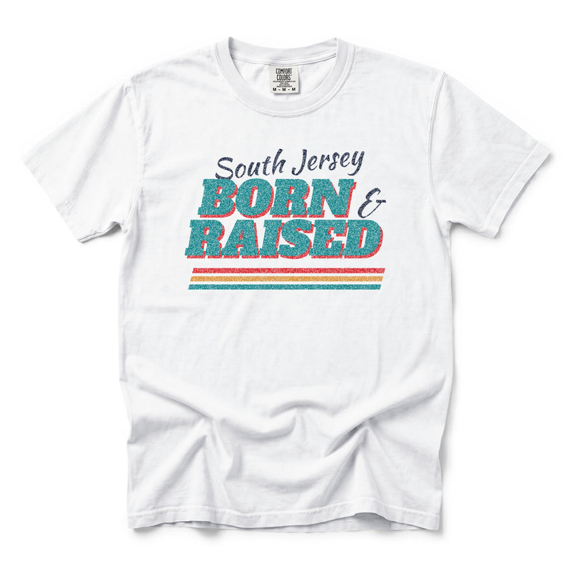 Born and Raised South Jersey Retro Tee