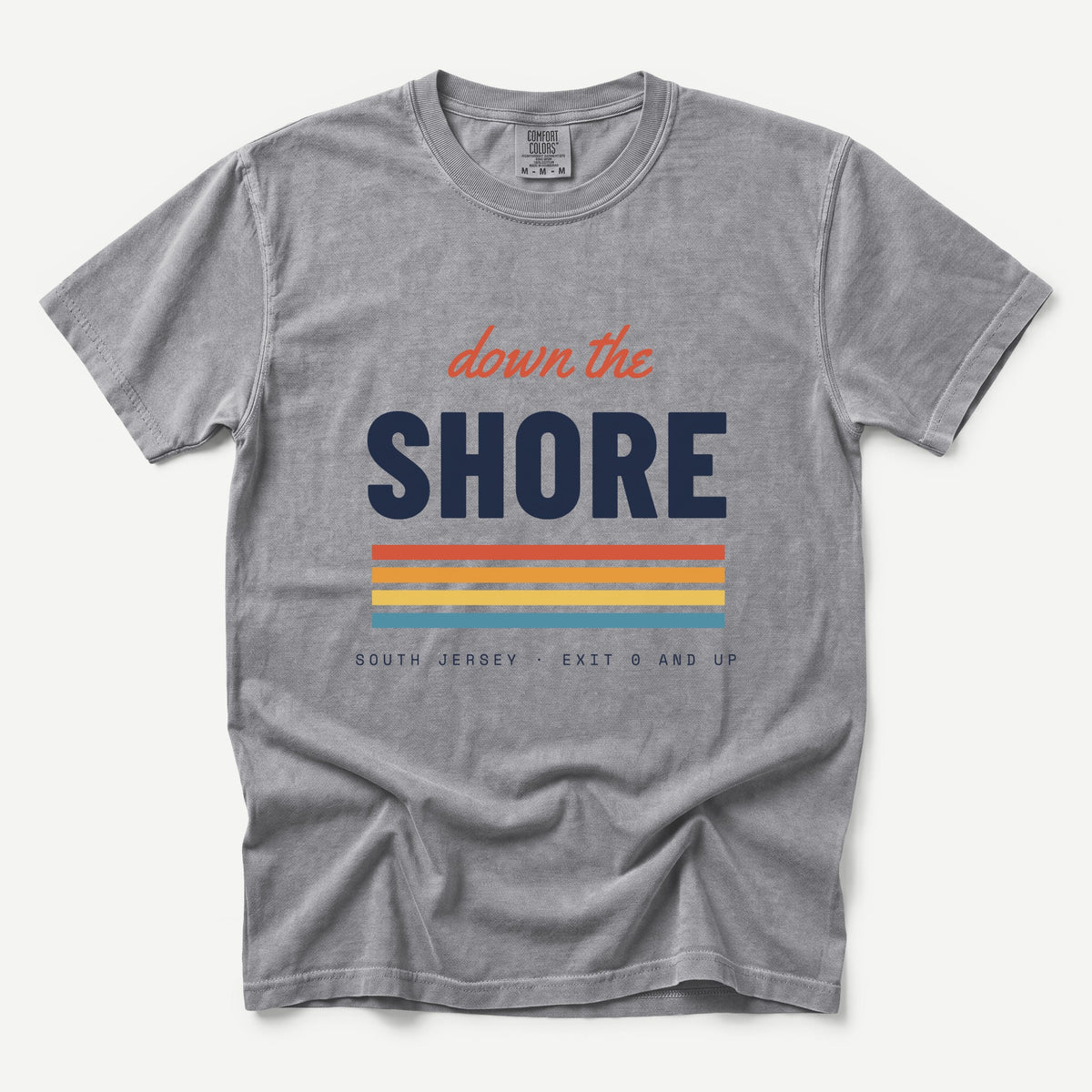 Retro Down the Shore Jersey Shore Tee