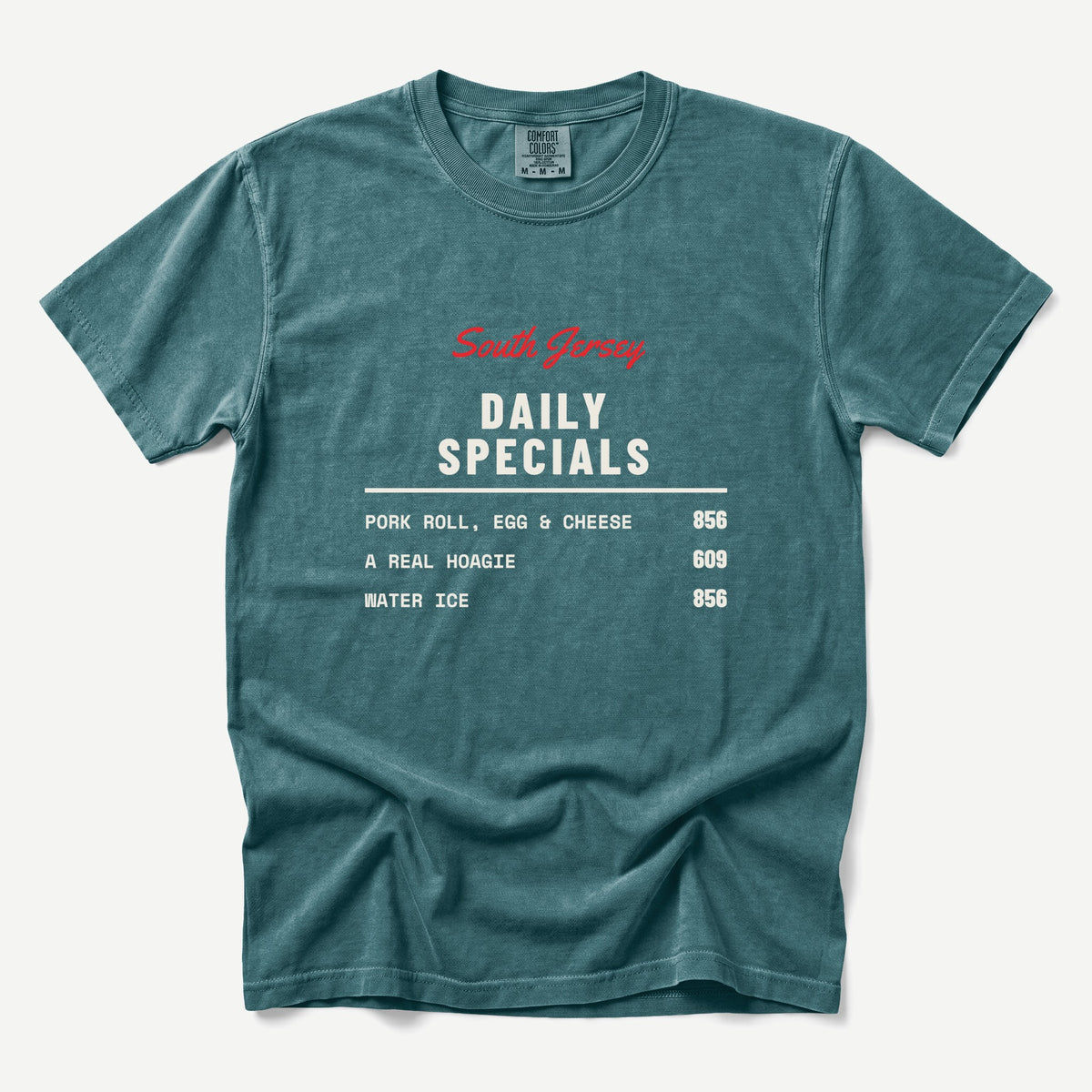 Diner Menu South Jersey Tee