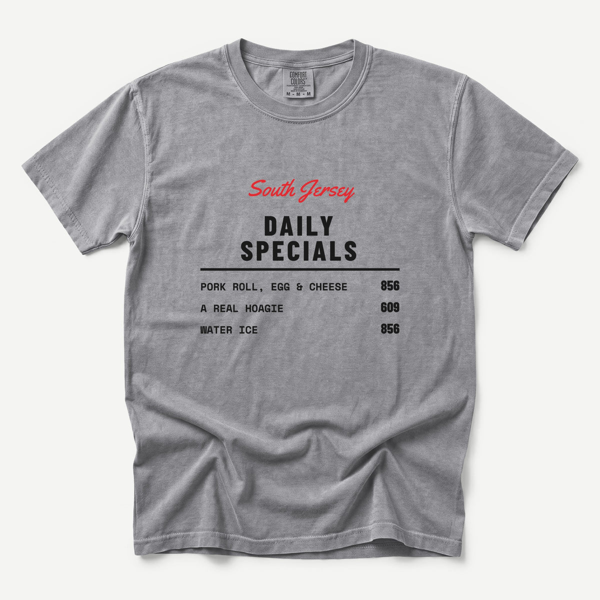 Diner Menu South Jersey Tee