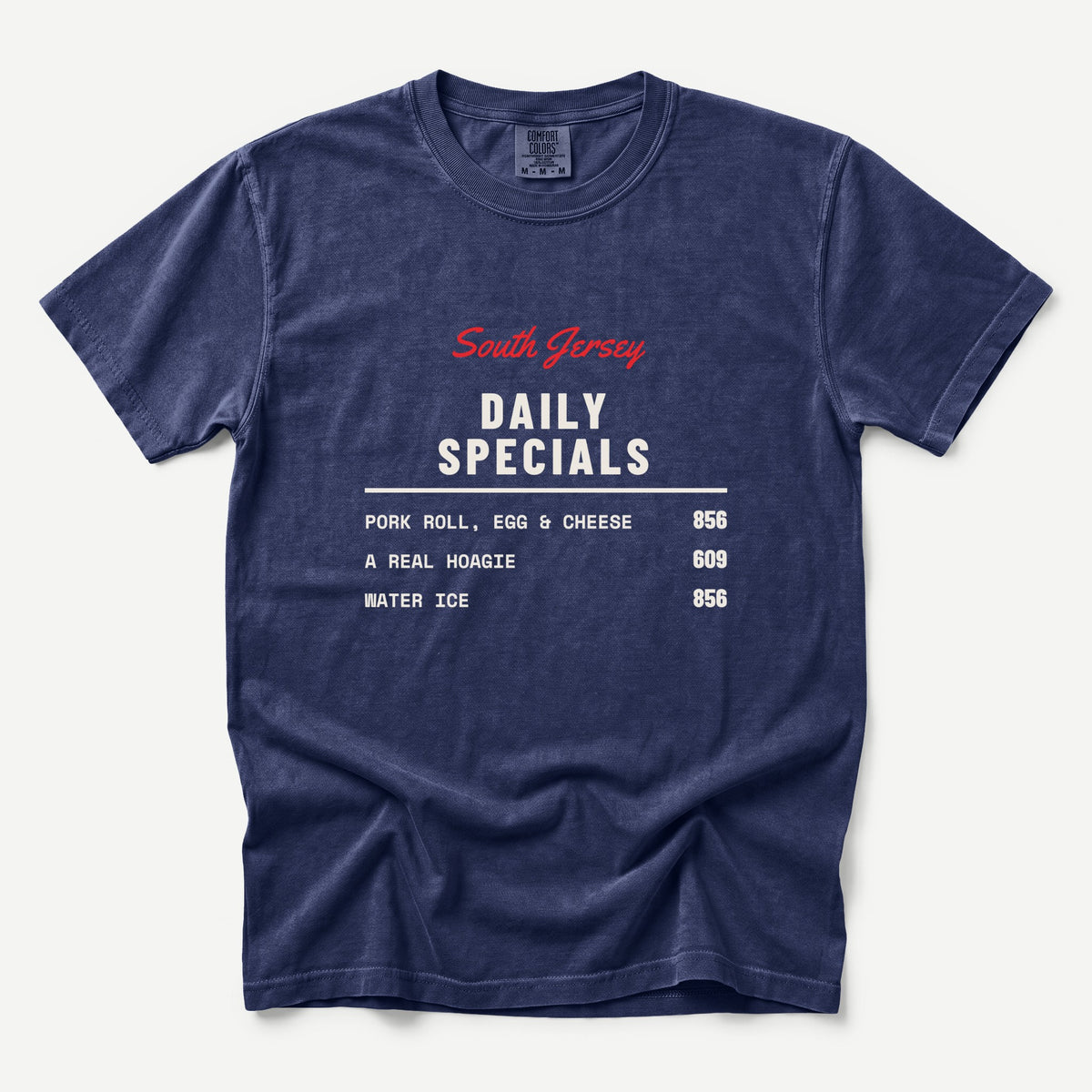 Diner Menu South Jersey Tee
