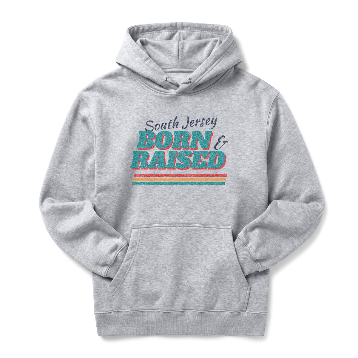 Born and Raised South Jersey Retro Hoodie