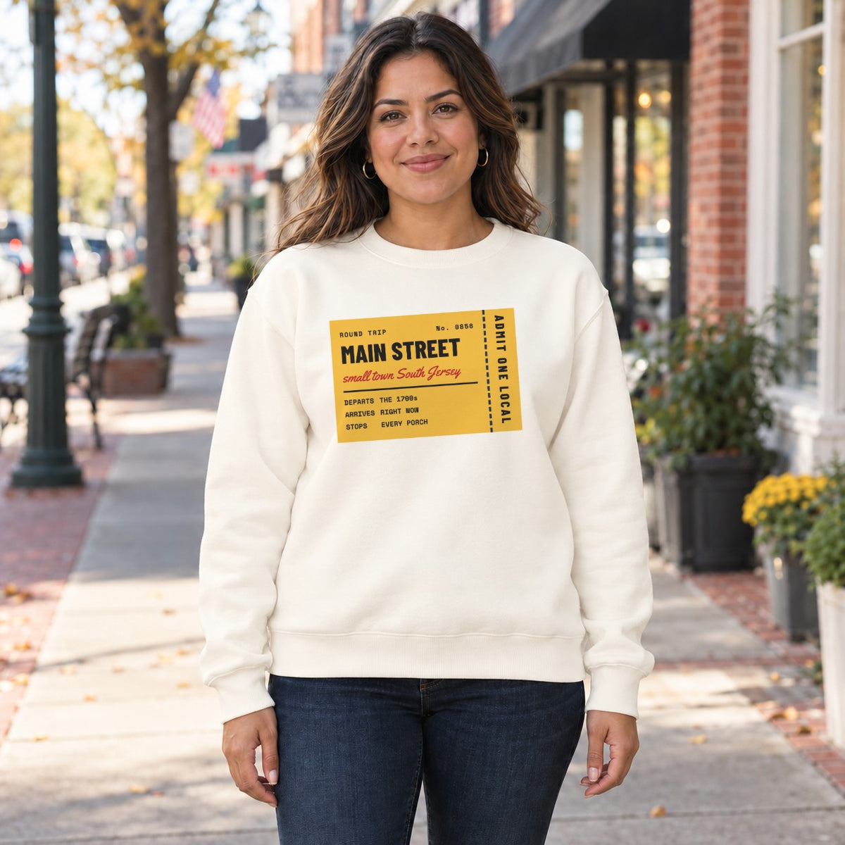 Small Towns South Jersey Crewneck