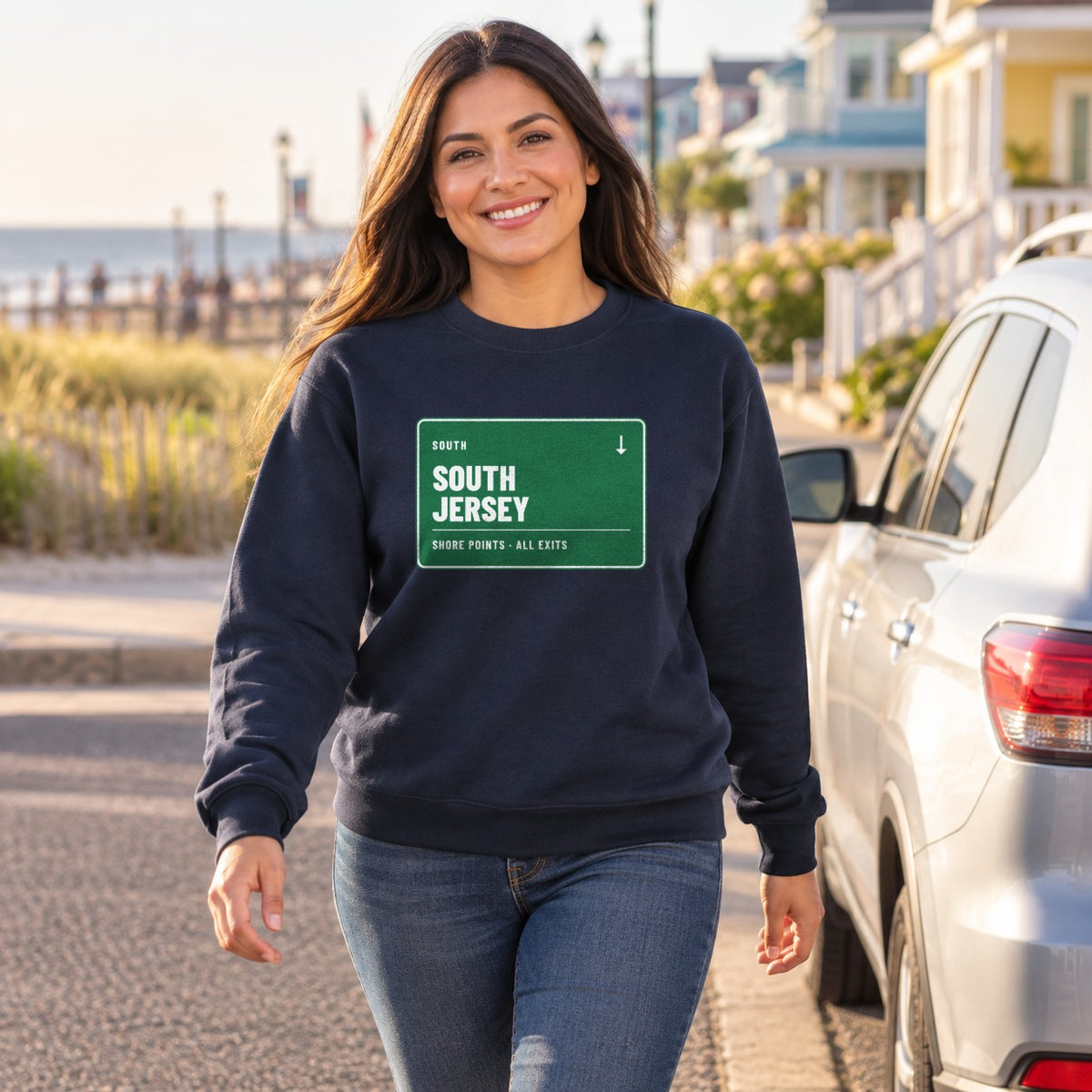 Shore Points Jersey Shore Crewneck