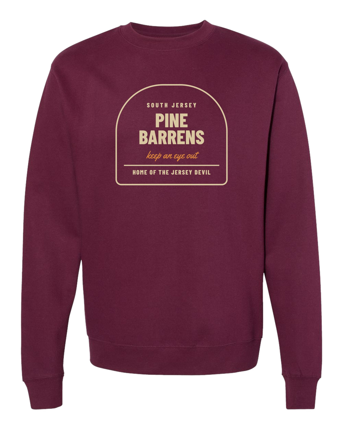 The Pines Pine Barrens South Jersey Crewneck