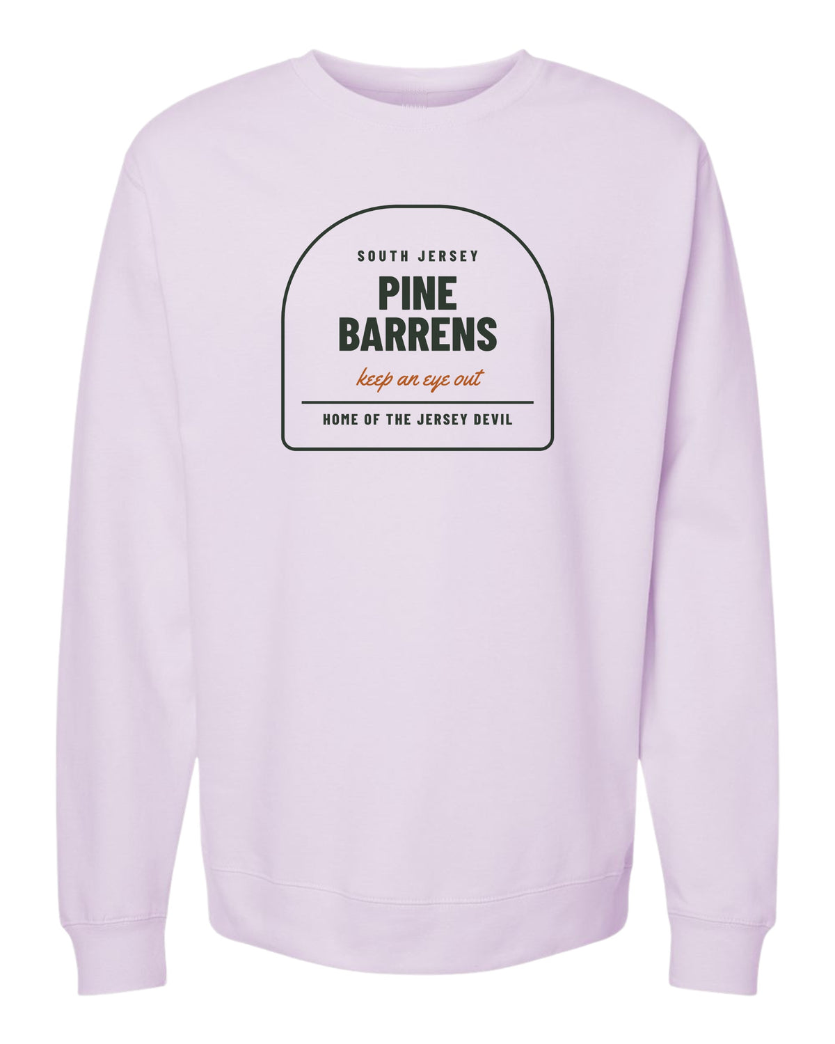 The Pines Pine Barrens South Jersey Crewneck