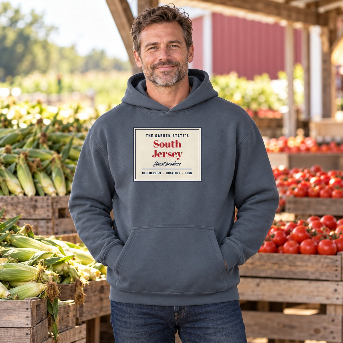 Grown Here Jersey Corn South Jersey Hoodie