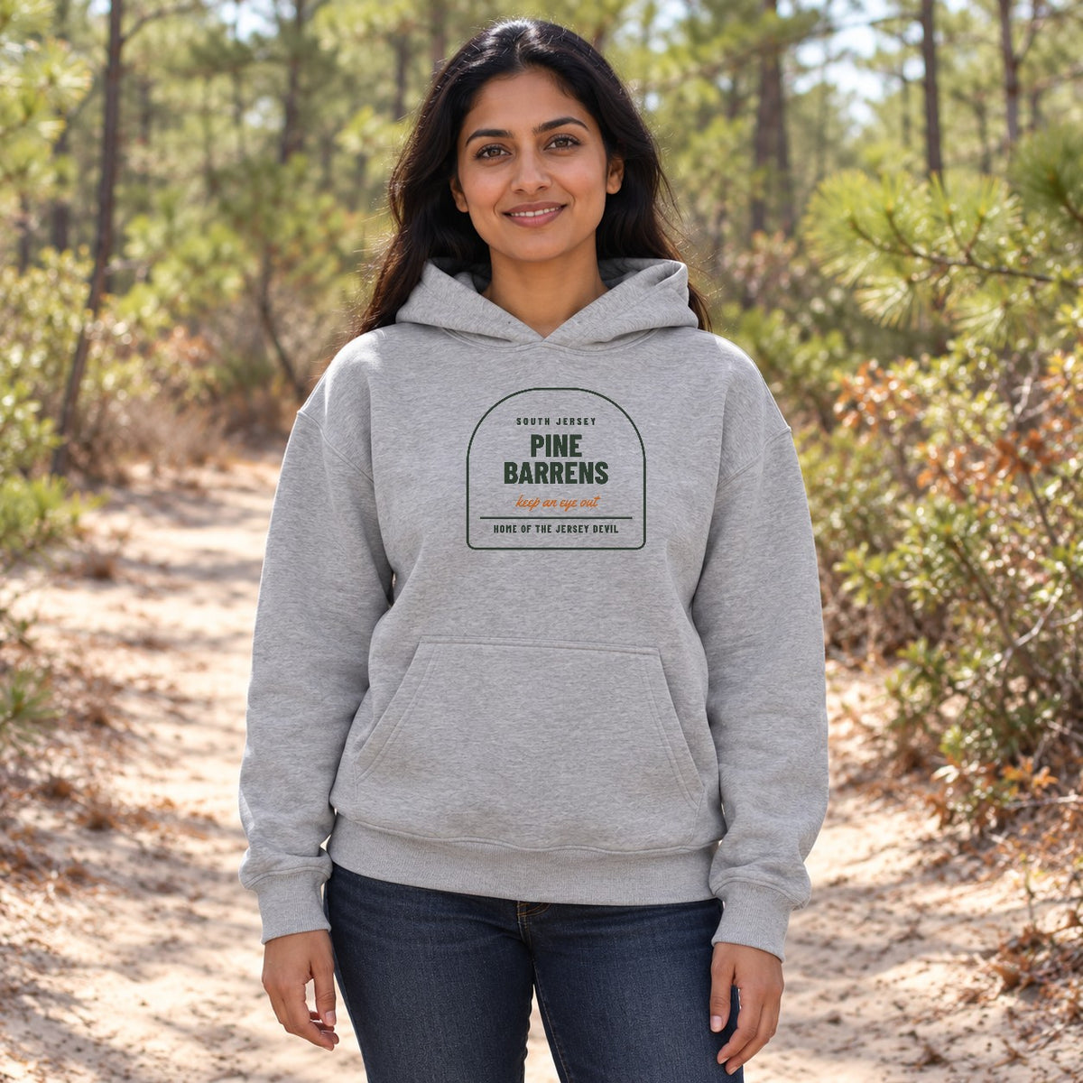 The Pines Pine Barrens South Jersey Hoodie