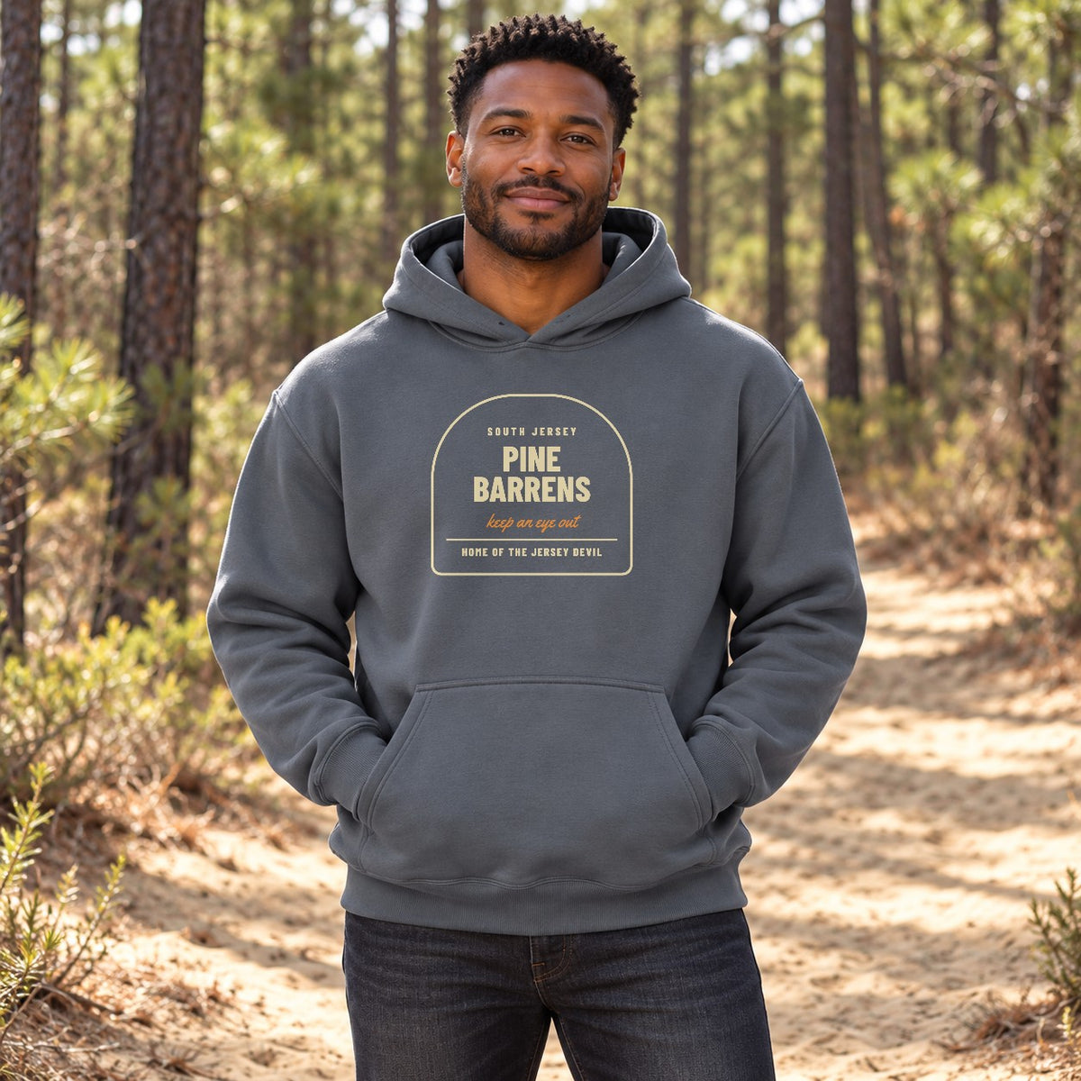 The Pines Pine Barrens South Jersey Hoodie