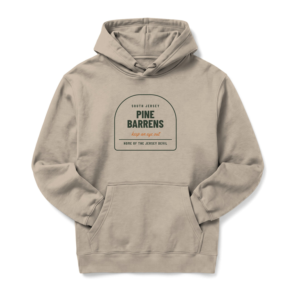 The Pines Pine Barrens South Jersey Hoodie