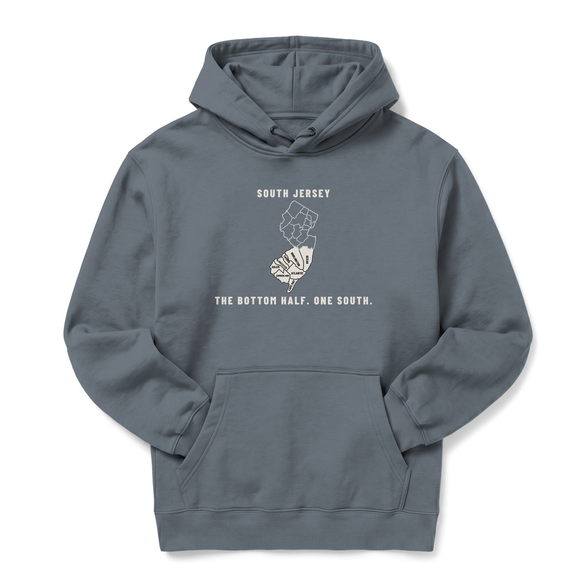 The Roster South Jersey Map Hoodie