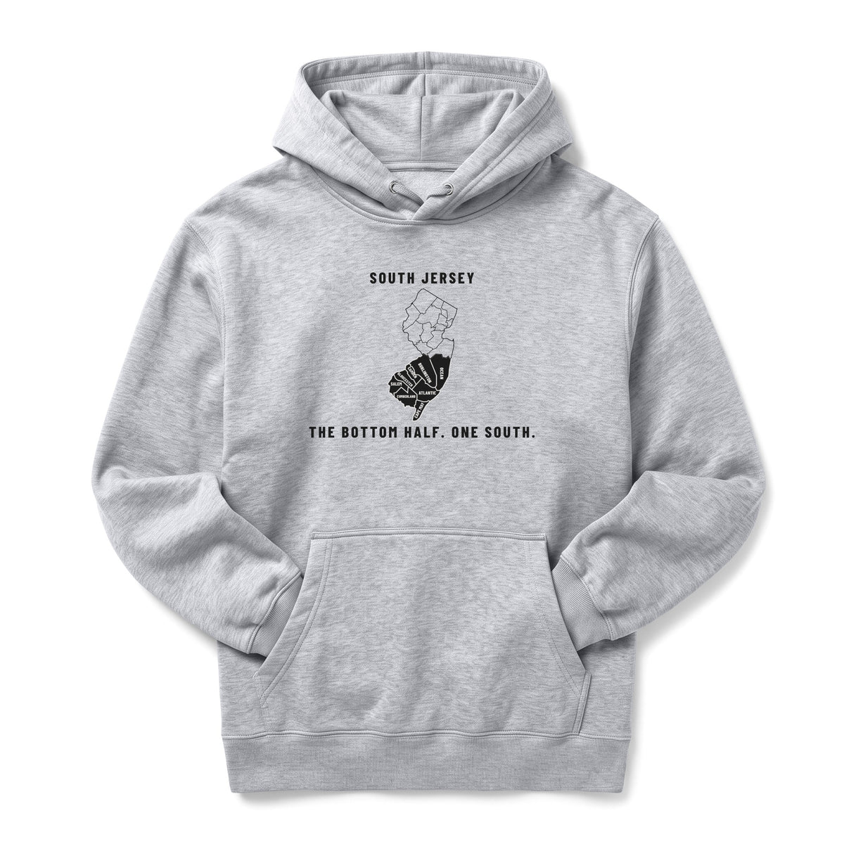 The Roster South Jersey Map Hoodie