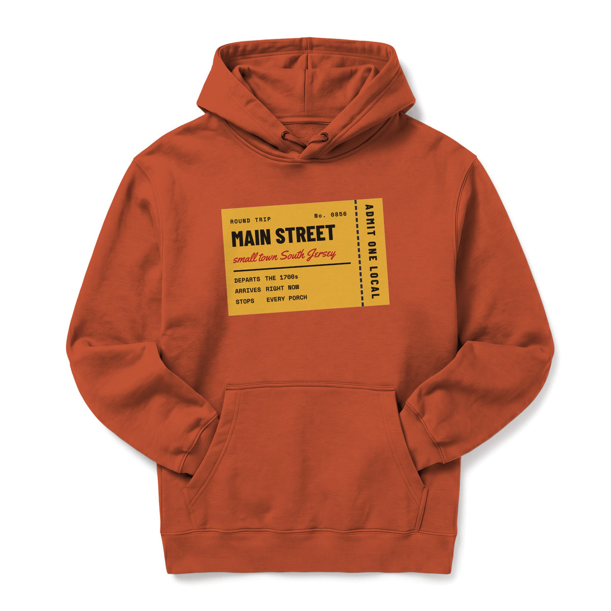Small Towns South Jersey Hoodie
