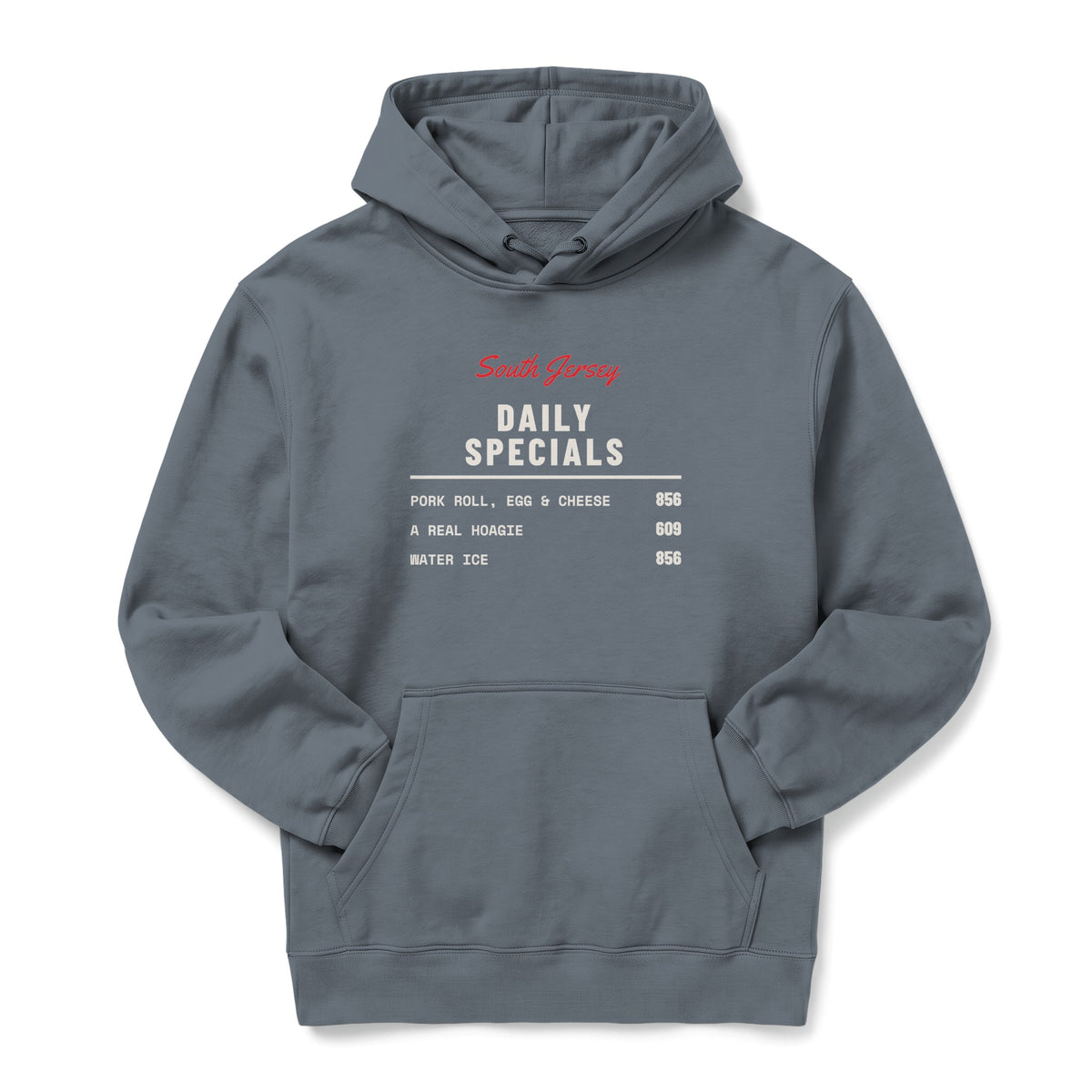 Diner Menu South Jersey Hoodie