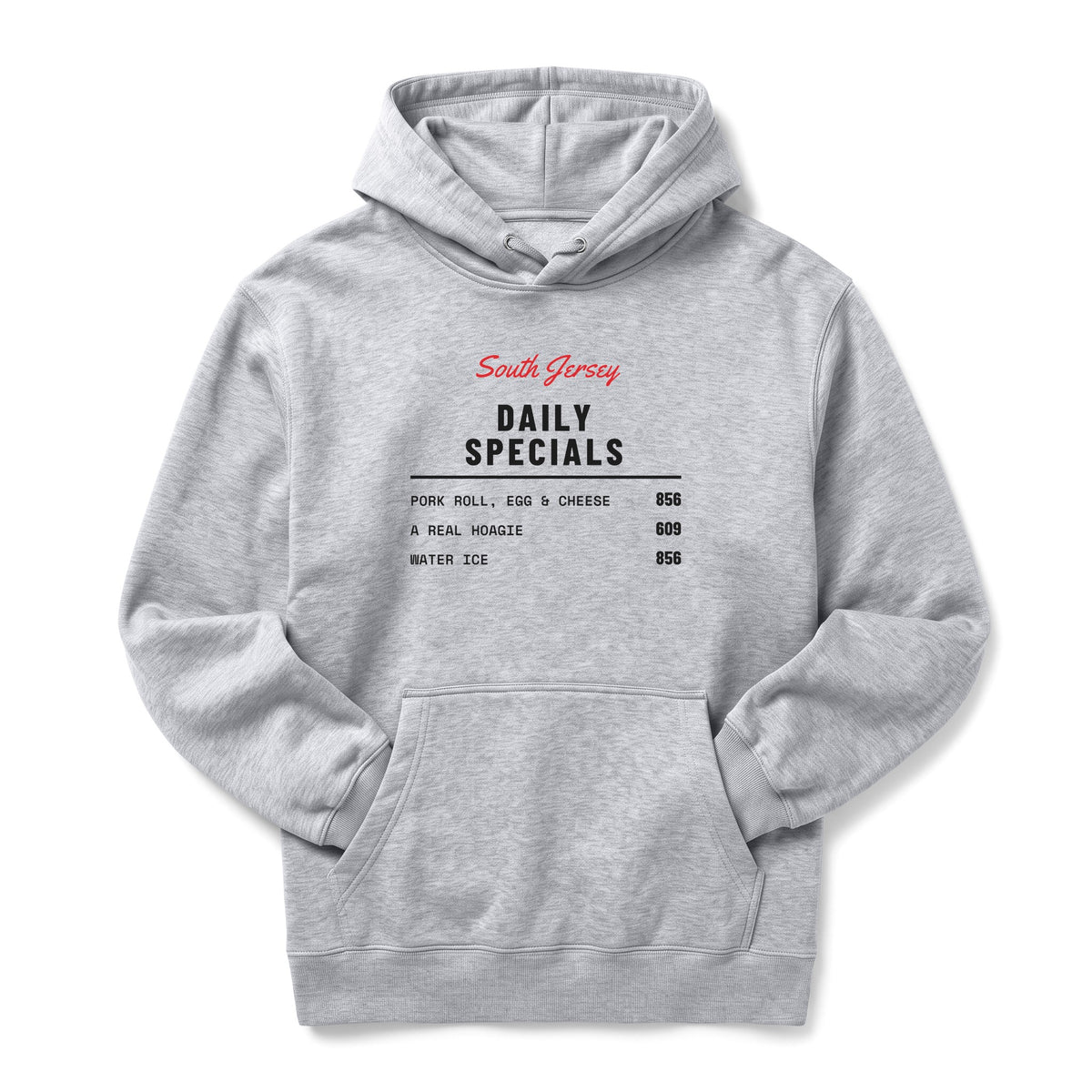 Diner Menu South Jersey Hoodie