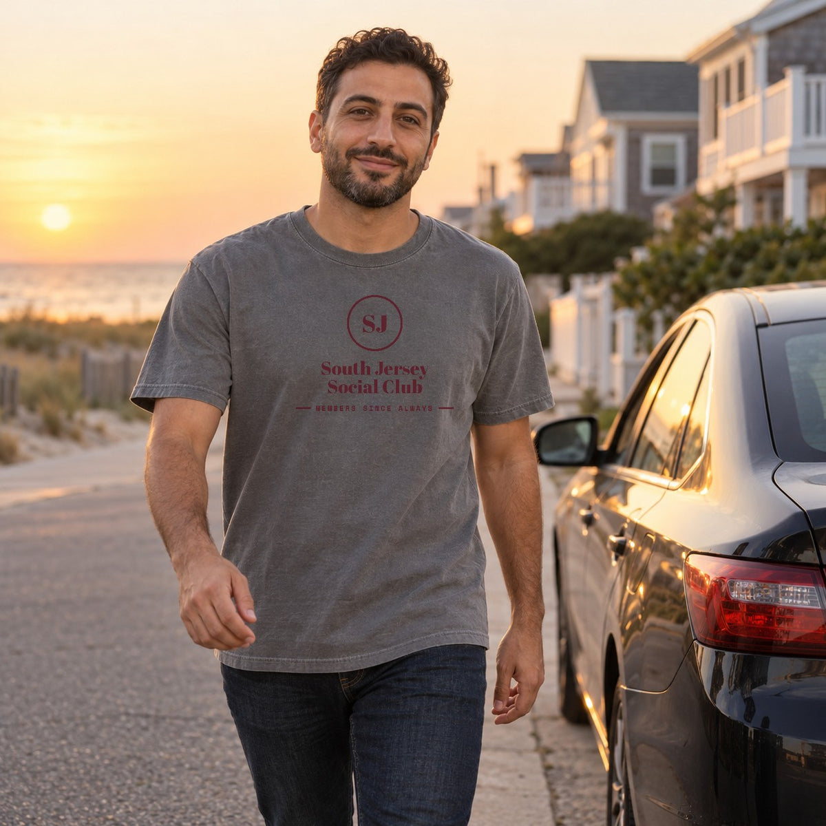 South Jersey Social Club Vintage Tee
