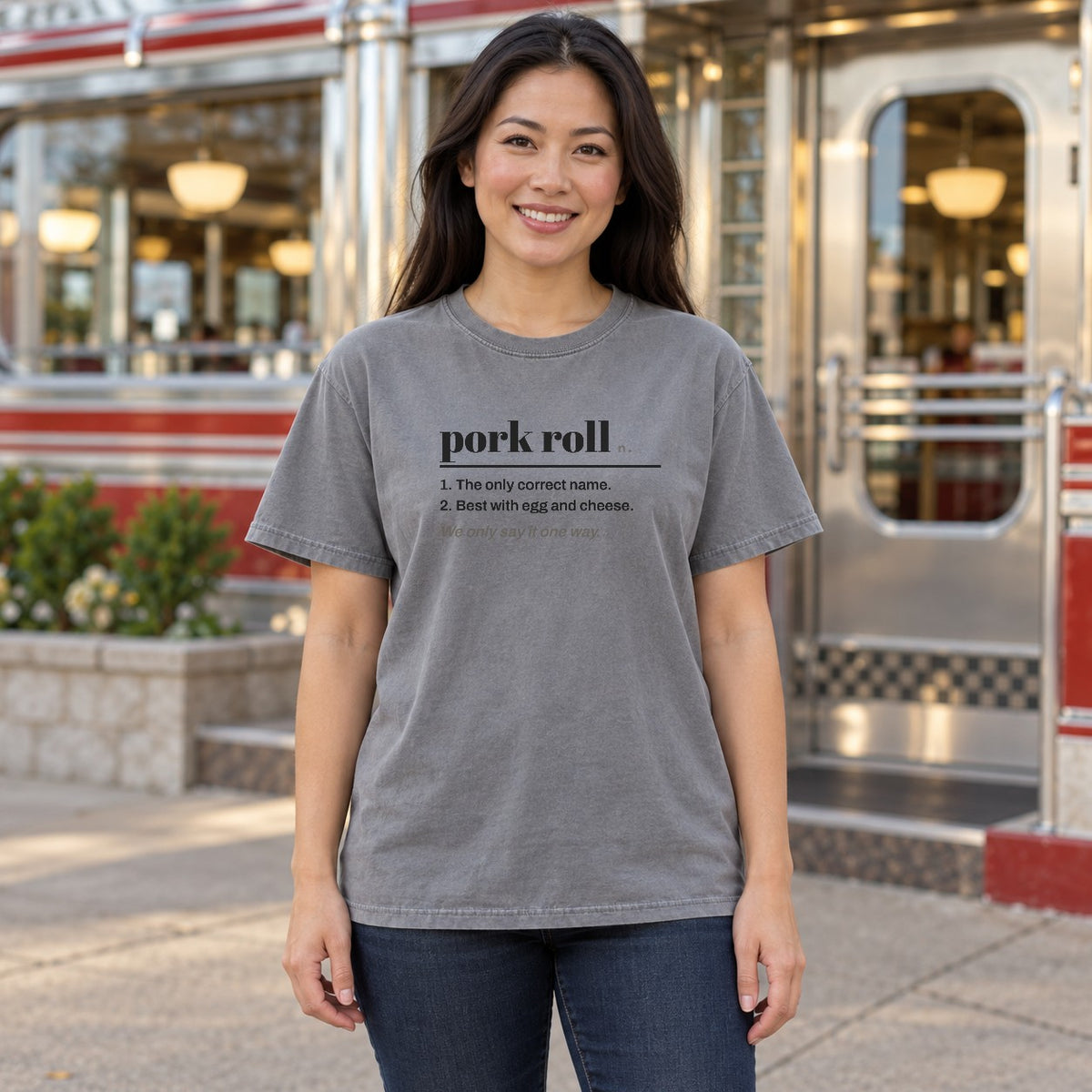 Say It Right Pork Roll South Jersey Tee