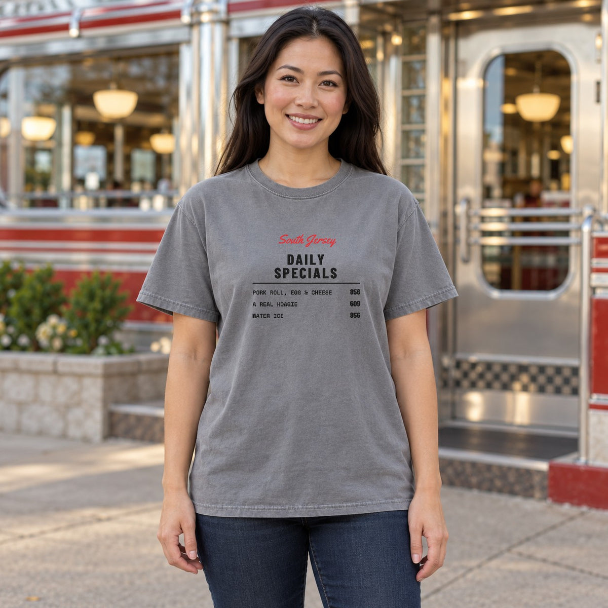 Diner Menu South Jersey Tee