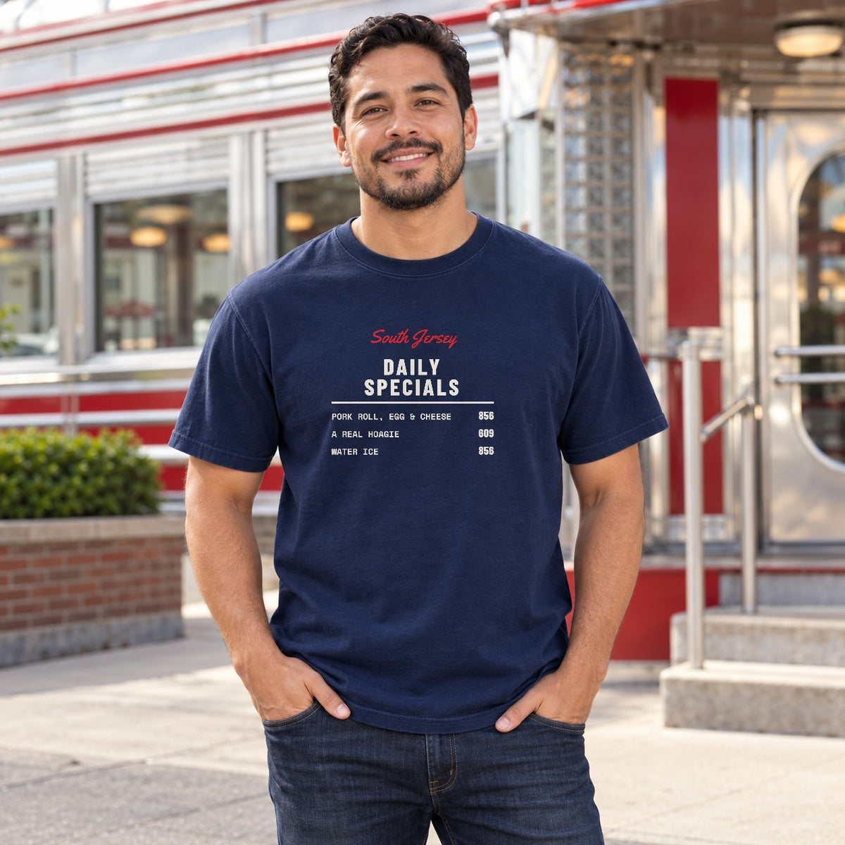 Diner Menu South Jersey Tee
